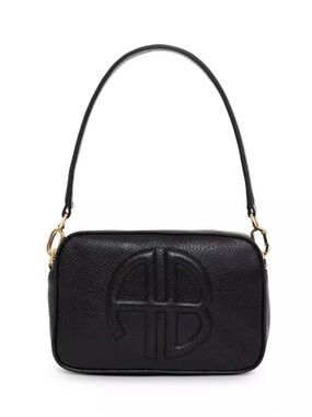Anine Bing Lili Bag in Black Pebbled NEW NWT